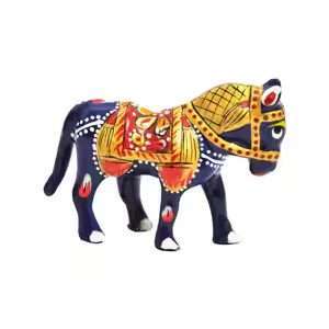 Handicraft Junction HJ-245 Meenakari Horse Handmade Handicraft for Home Decor Gift Item – 1 Pair