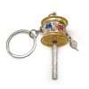 Prayer Wheel Pendant (Silver) Keychain - Image 2