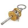 Prayer Wheel Pendant (Silver) Keychain - Image 3