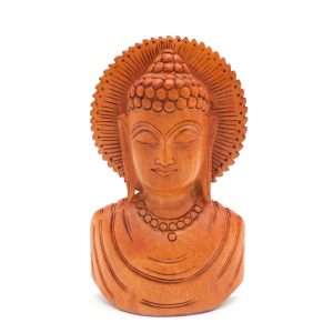 Likla Wooden Hand Carved Buddha Statue