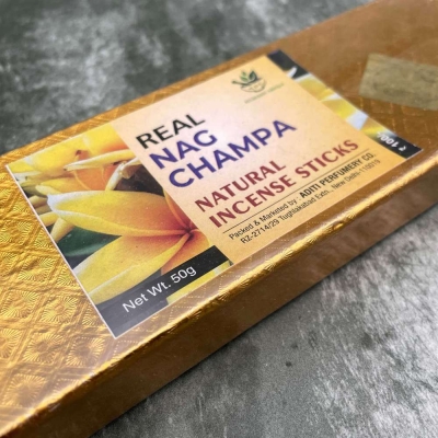 Real Nag Champa Natural Incense Stick with ceramic Incense Stick Holder, 50 gm