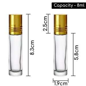 8 ml Empty Roll On Bottle