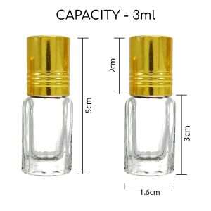 Empty 3 ml Roll On Bottle