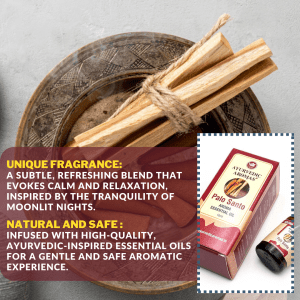 Ayurvedic Aromas Palo Santo Diffuser Aroma Oil 10ml