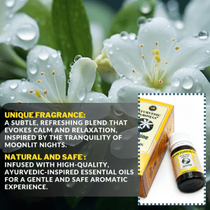 Ayurvedic Aromas Jasmine Diffuser Aroma Oil 10ml