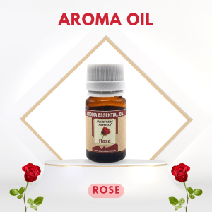 Ayurvedic Aromas Rose Diffuser Aroma Oil 10ml