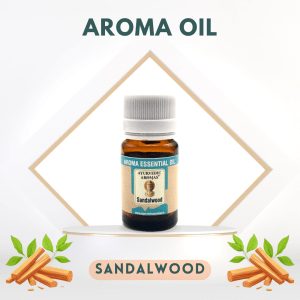 Ayurvedic Aromas Sandalwood Diffuser Aroma Oil 10ml