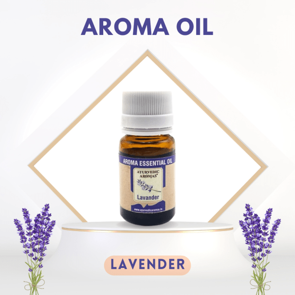 Ayurvedic Aromas Lavender Diffuser Aroma Oil 10ml