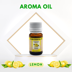 Ayurvedic Aromas Lemon Diffuser Aroma Oil 10ml