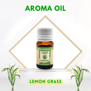 Ayurvedic Aromas Lemon Grass Diffuser Aroma Oil 10ml