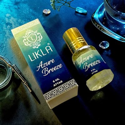 Likla Azure Breeze Attar 6ml – Fresh Aquatic Long Lasting Roll On