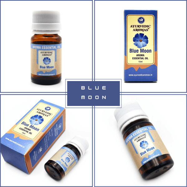 Ayurvedic Aromas Blue Moon Diffuser Aroma Oil 10ml - Image 4