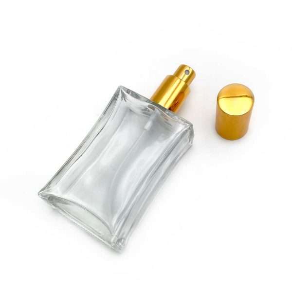 100 ml Empty Rectangular Spray Bottle - Image 3