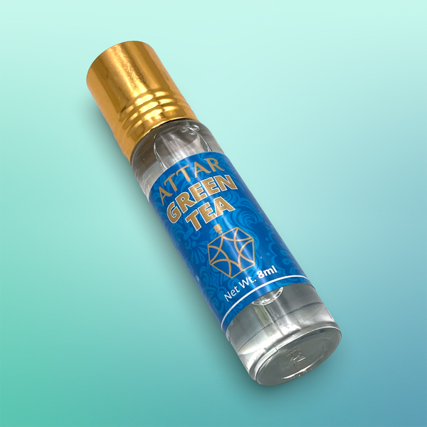 Likla Green Tea Roll On Attar 8ml - Image 3
