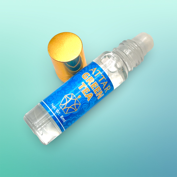 Likla Green Tea Roll On Attar 8ml - Image 5