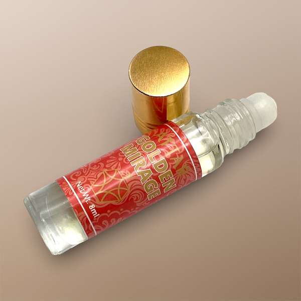 Likla Golden Mirage Roll On Attar 8ml - Image 3