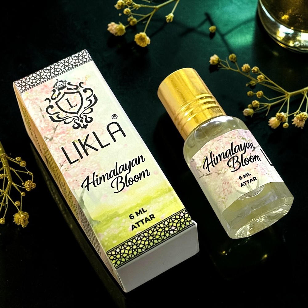 Likla Himalayan Bloom Attar 6ml – Floral Roll On - Image 2