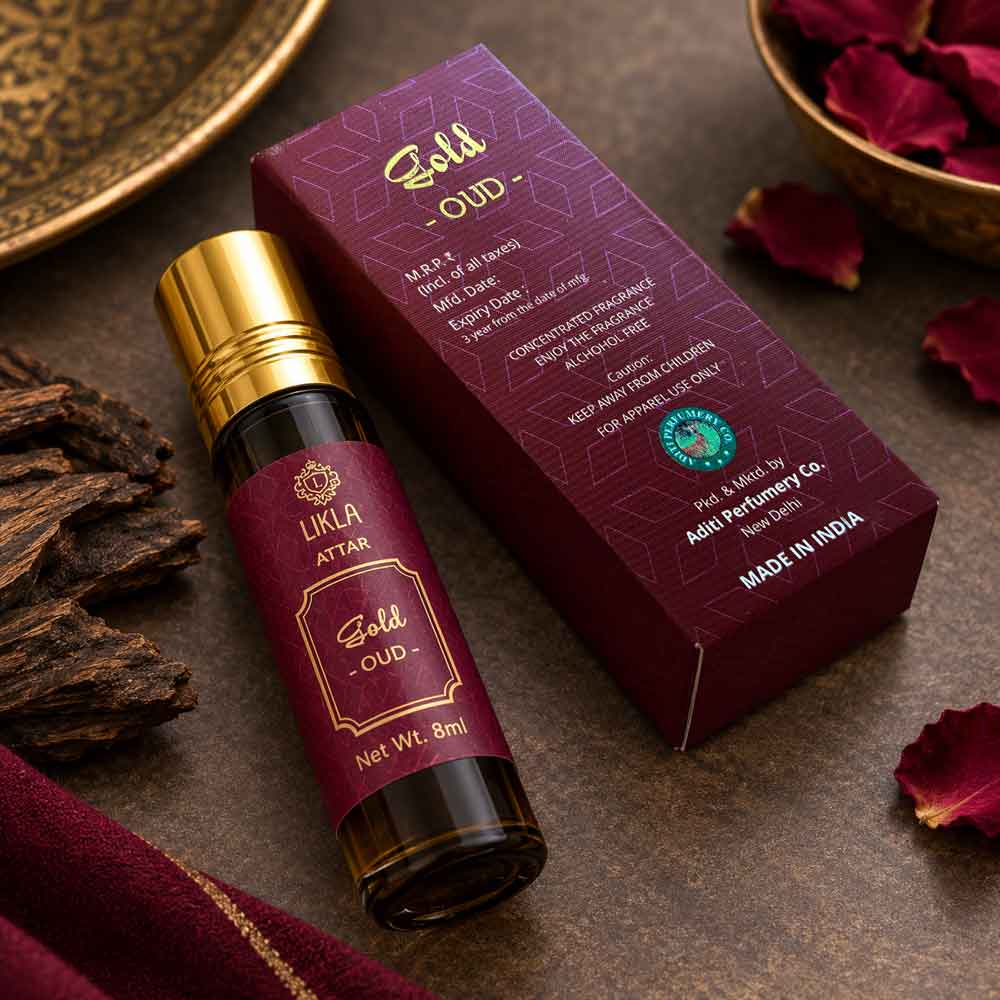 Likla Oud Attar - Gold Oud 8ml - Image 2